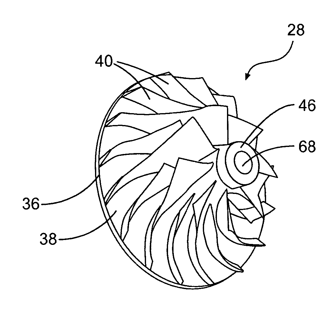 Free-form welded power system component