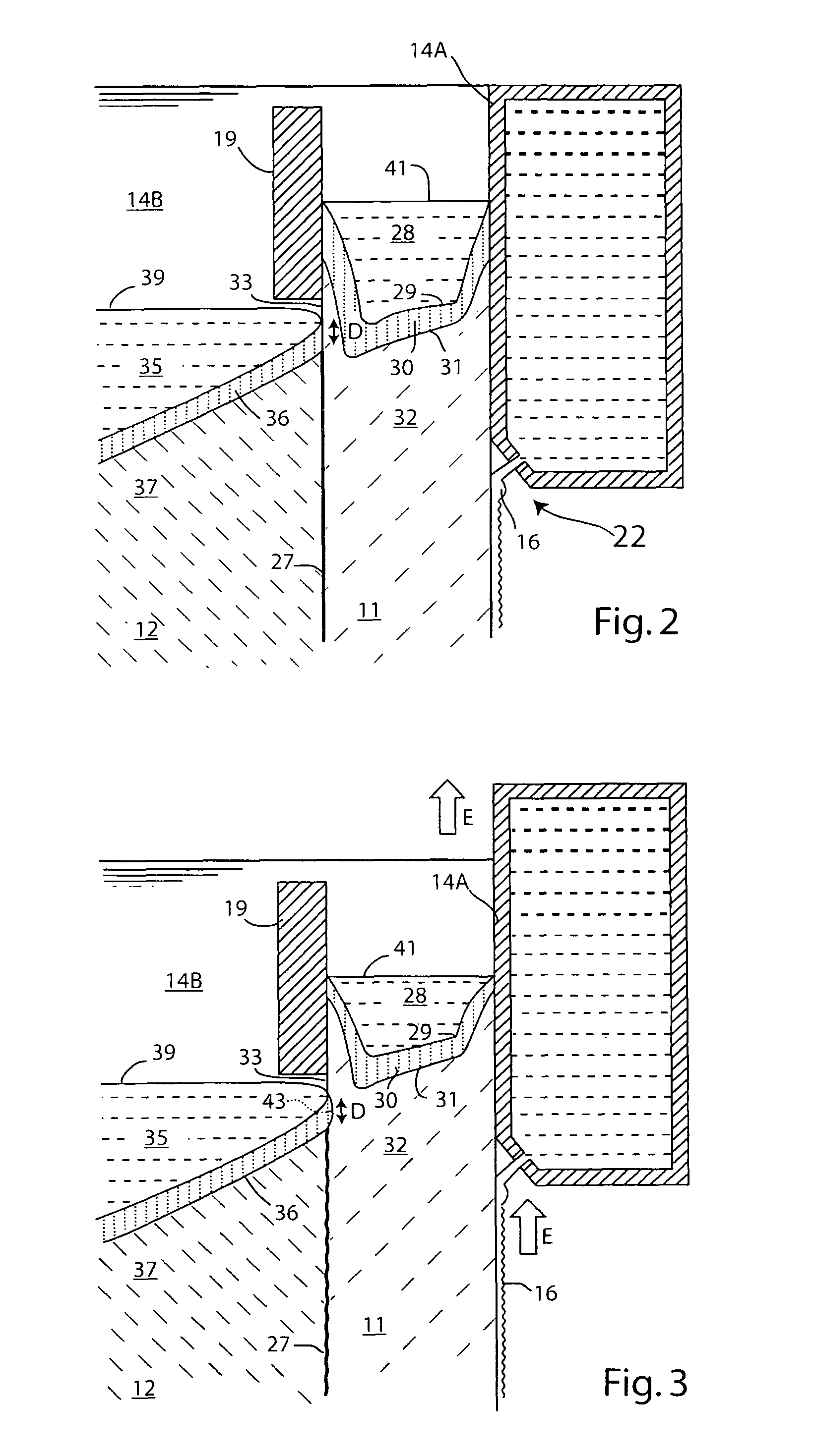 Sequential casting of metals having similar freezing ranges