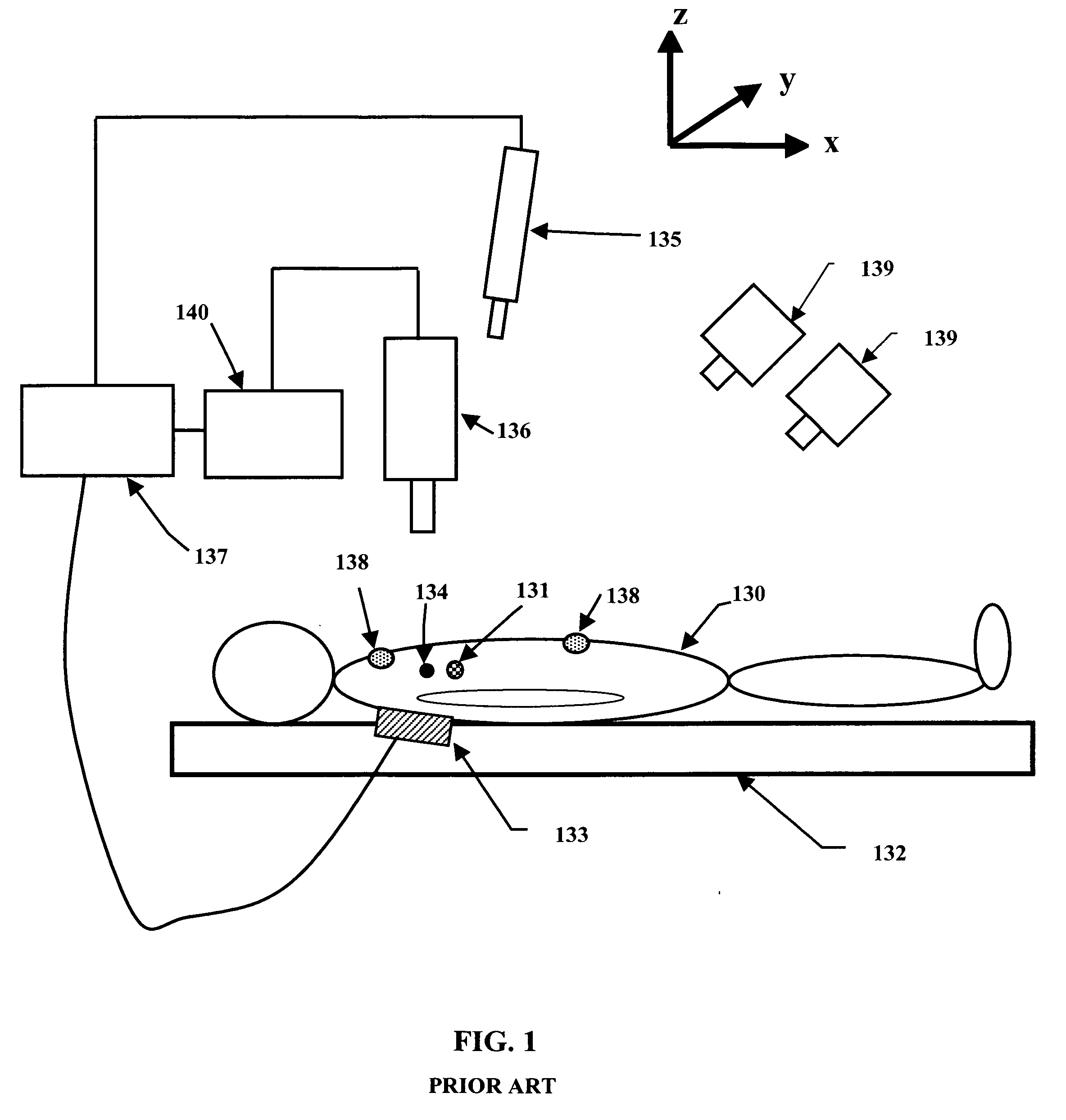 Adaptive radiation therapy method with target detection