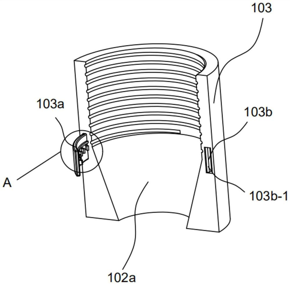 A power communication cable threading tool