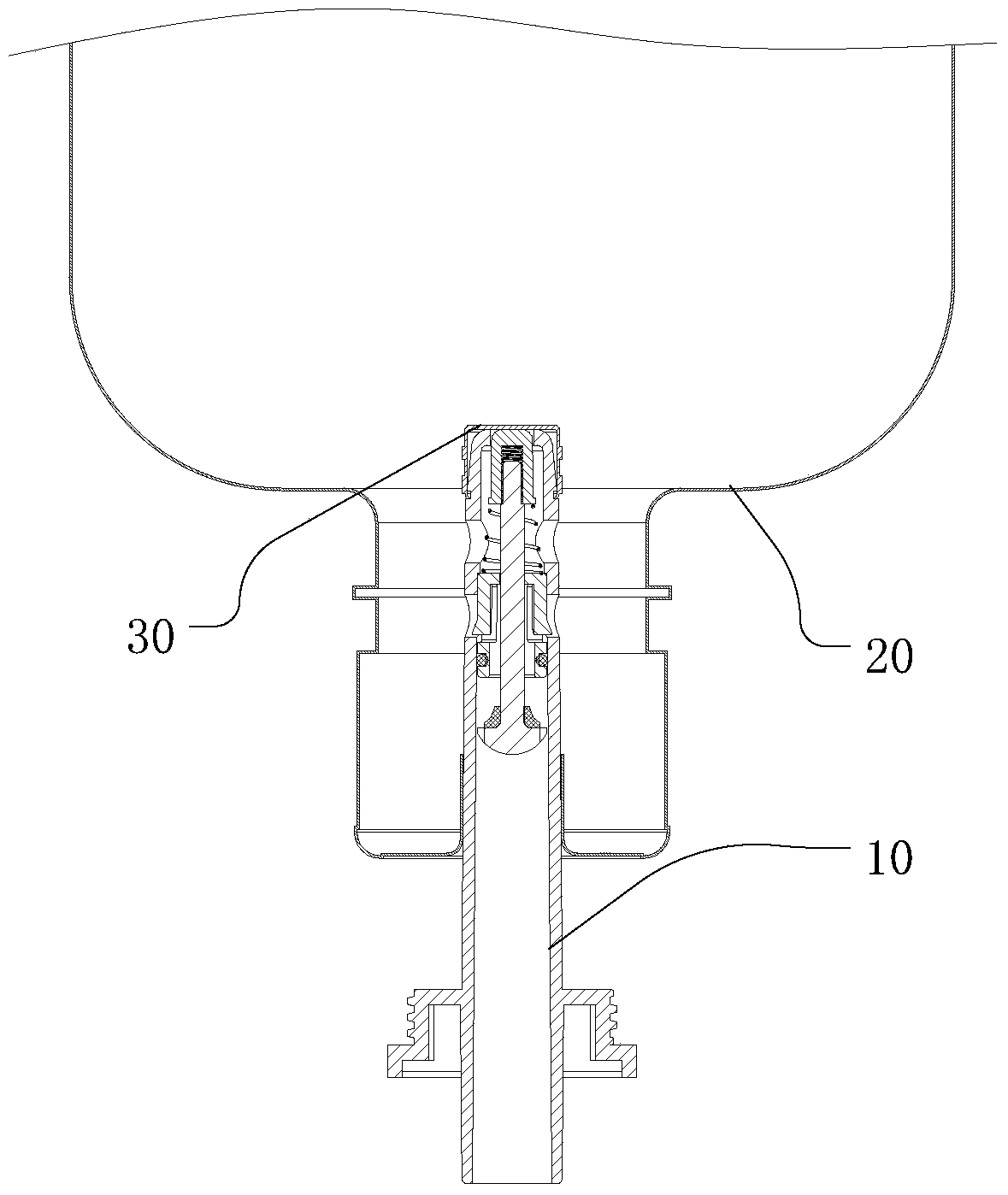 Smart head, water dispenser, bucket and drinking device