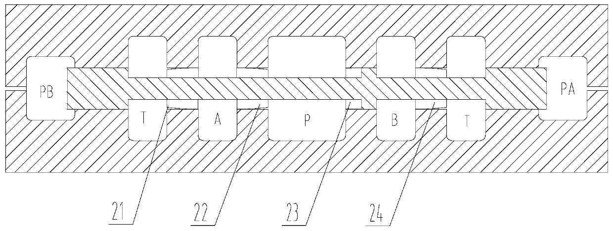 A hydraulic energy-saving system and front hanger