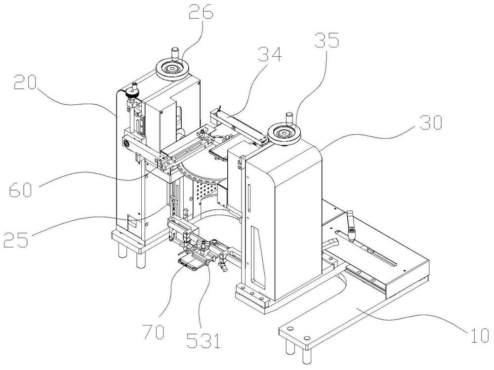 Double bracket panoramic shooting device