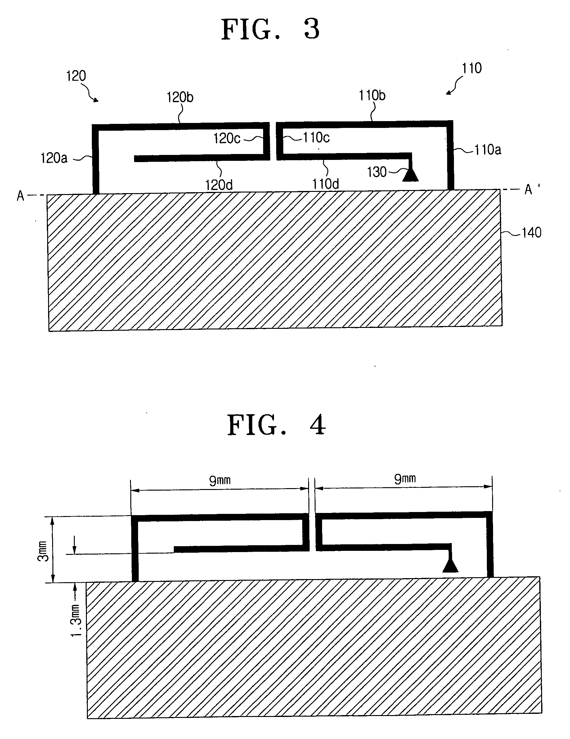 Antenna for dual band operation