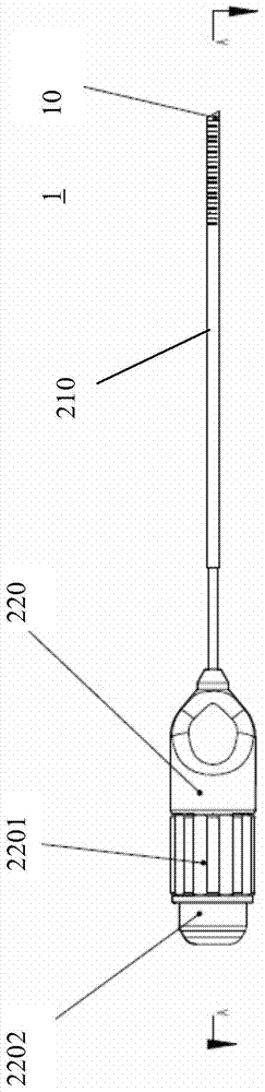 Device for forming cavity in centrum