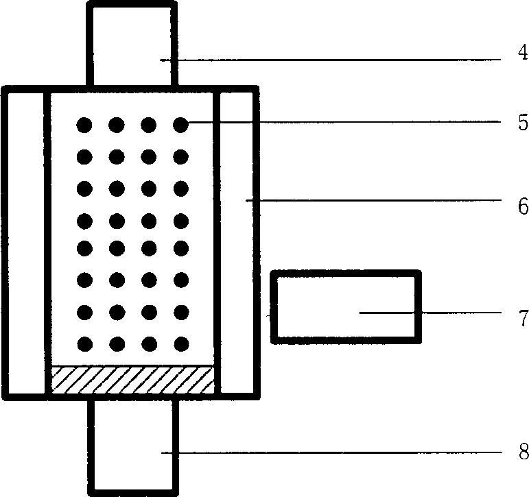 Carrier used for synthesizing nucleic acid and its creation method and application