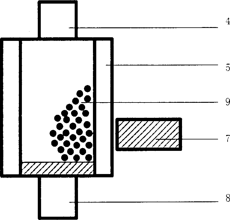 Carrier used for synthesizing nucleic acid and its creation method and application