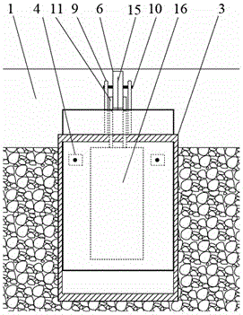 Sliding lever-type metering and control device for irrigation water quantity