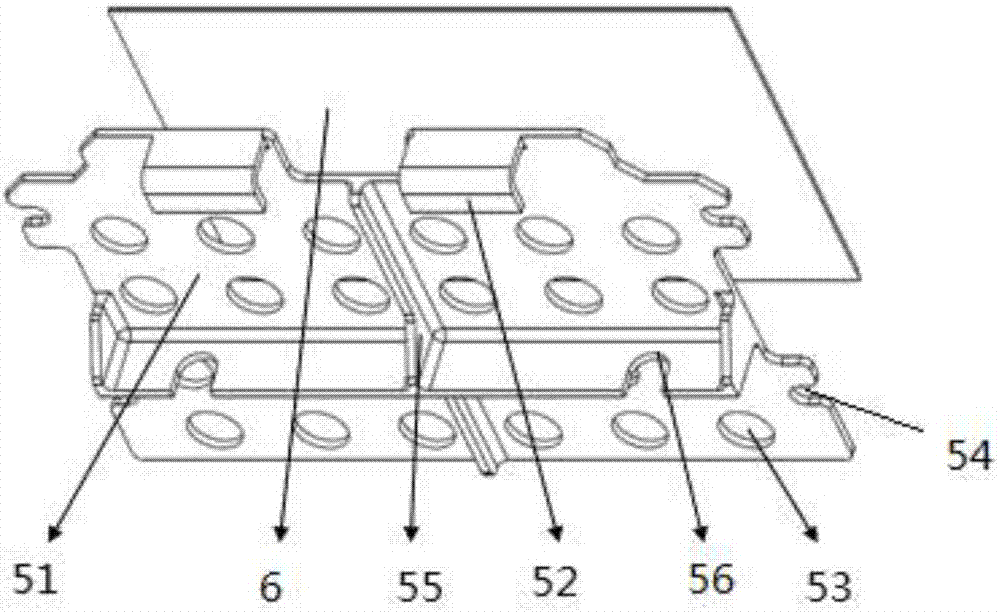 Soft-packaged battery module fixing structure