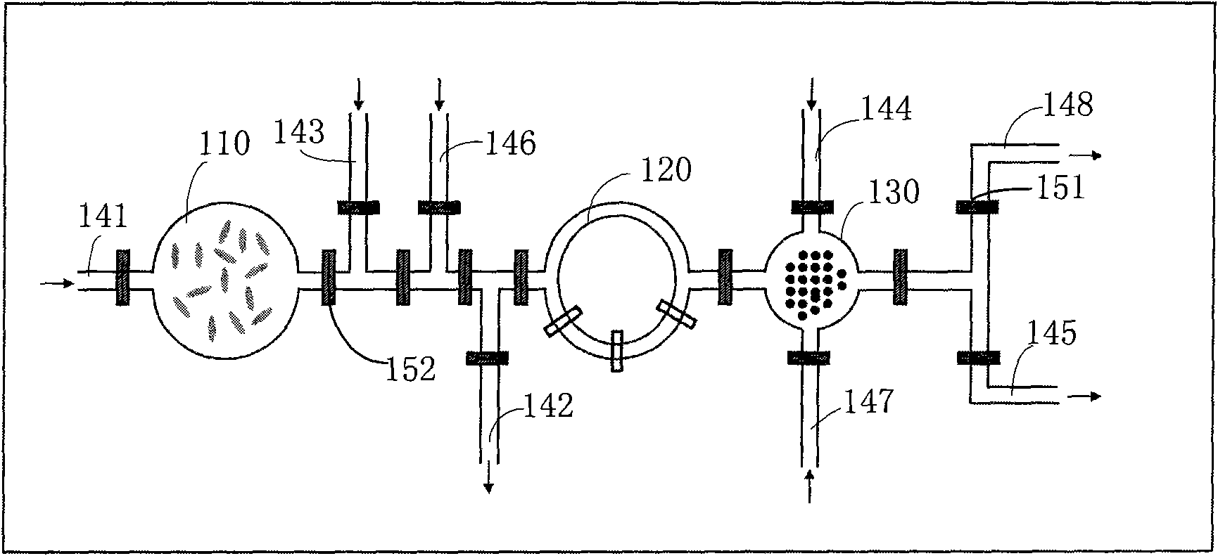 Micro-flow control chip and nucleic acid extracting and purifying method