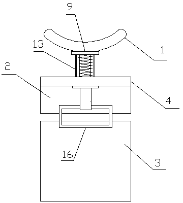 Curling exercise auxiliary device for disabled