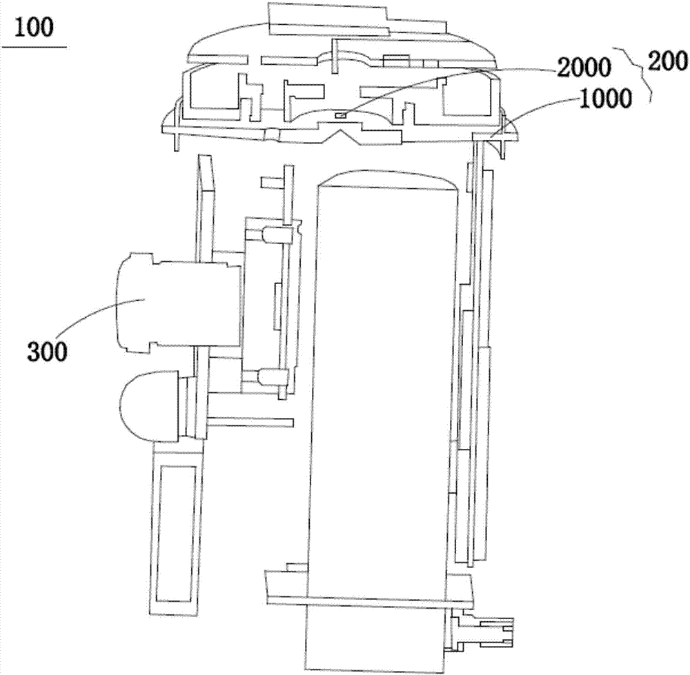 Light guide device and network camera provided with light guide device