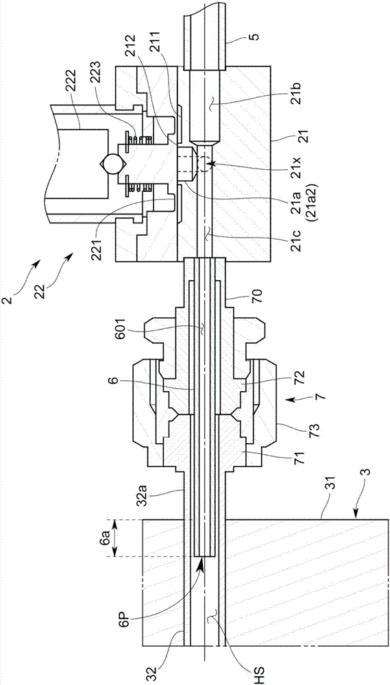 Liquid material vaporization apparatus