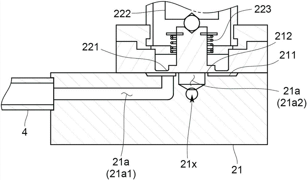 Liquid material vaporization apparatus