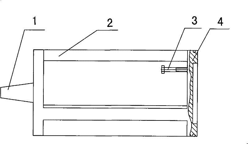 Split type stator coil winding method and winding mold device