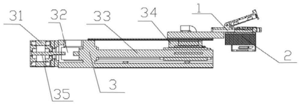 A movable chip holding device for nucleic acid amplification instrument