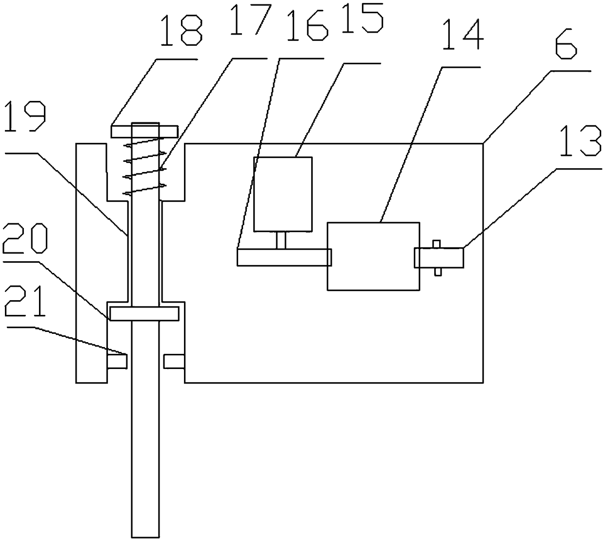 A computer motherboard detection device