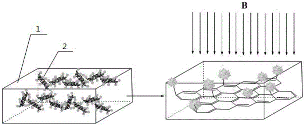 Polymers containing aligned magnetic graphene oxide sheets and methods for their preparation