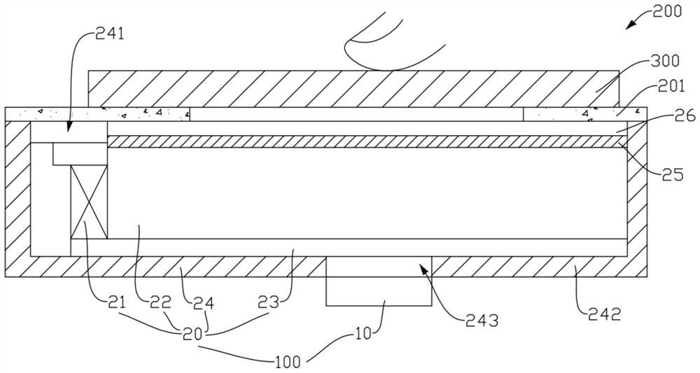 Infrared fingerprint identification module and electronic device