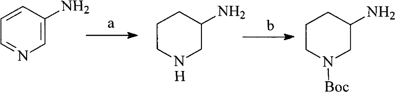 N-Boc-3-aminopiperidine and synthesizing method of optical isomer thereof