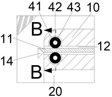 Defogging device for front windshield of automobile data recorder