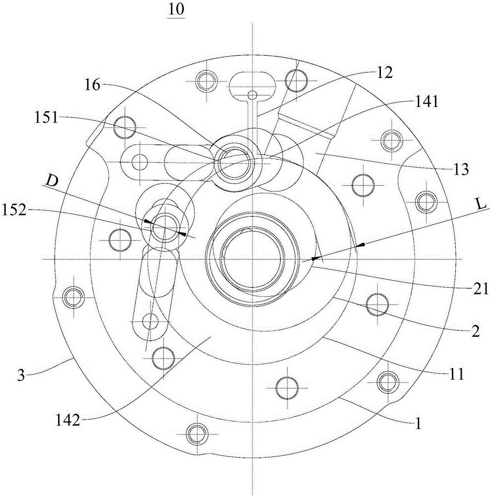 Rotary compressor and compression mechanism thereof