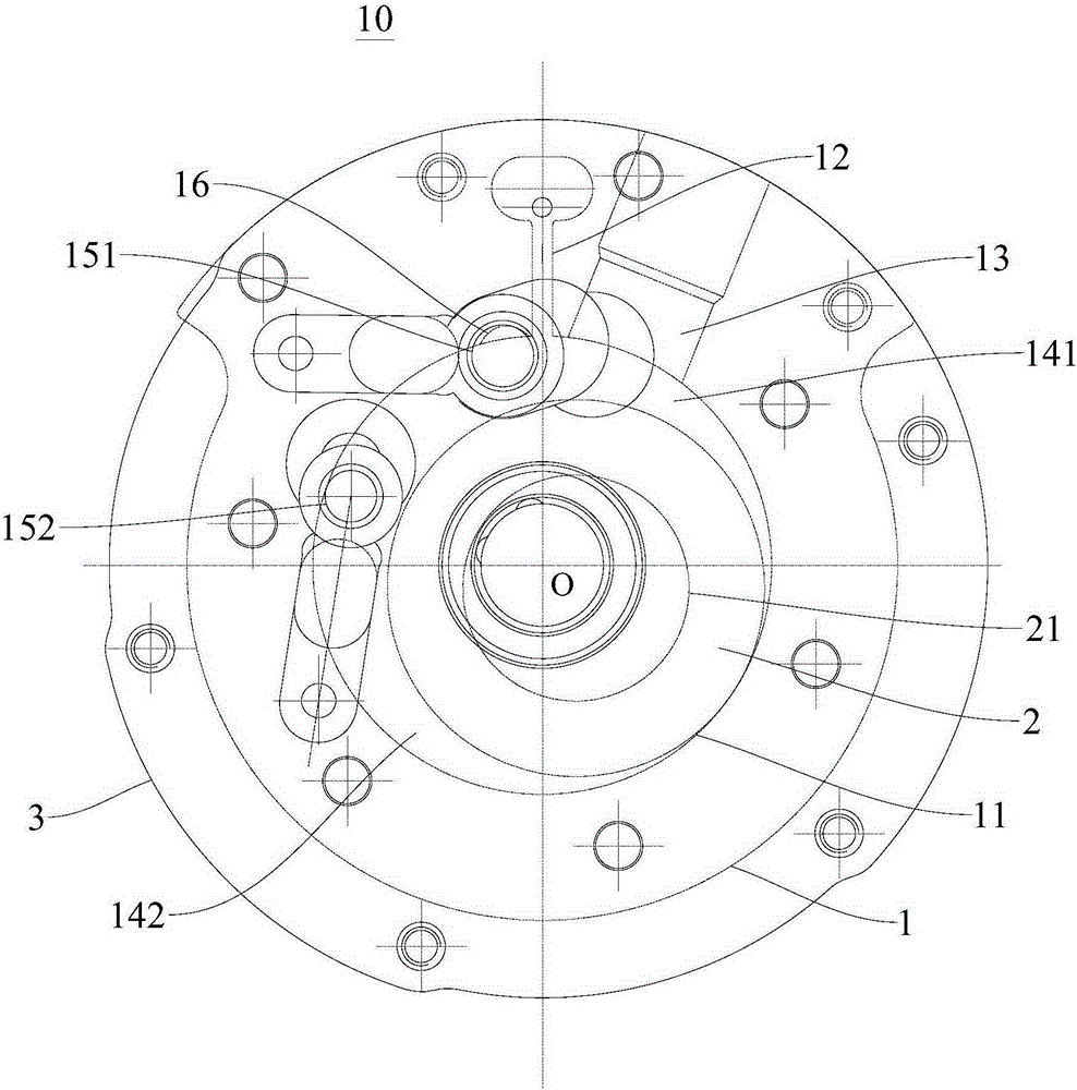 Rotary compressor and compression mechanism thereof