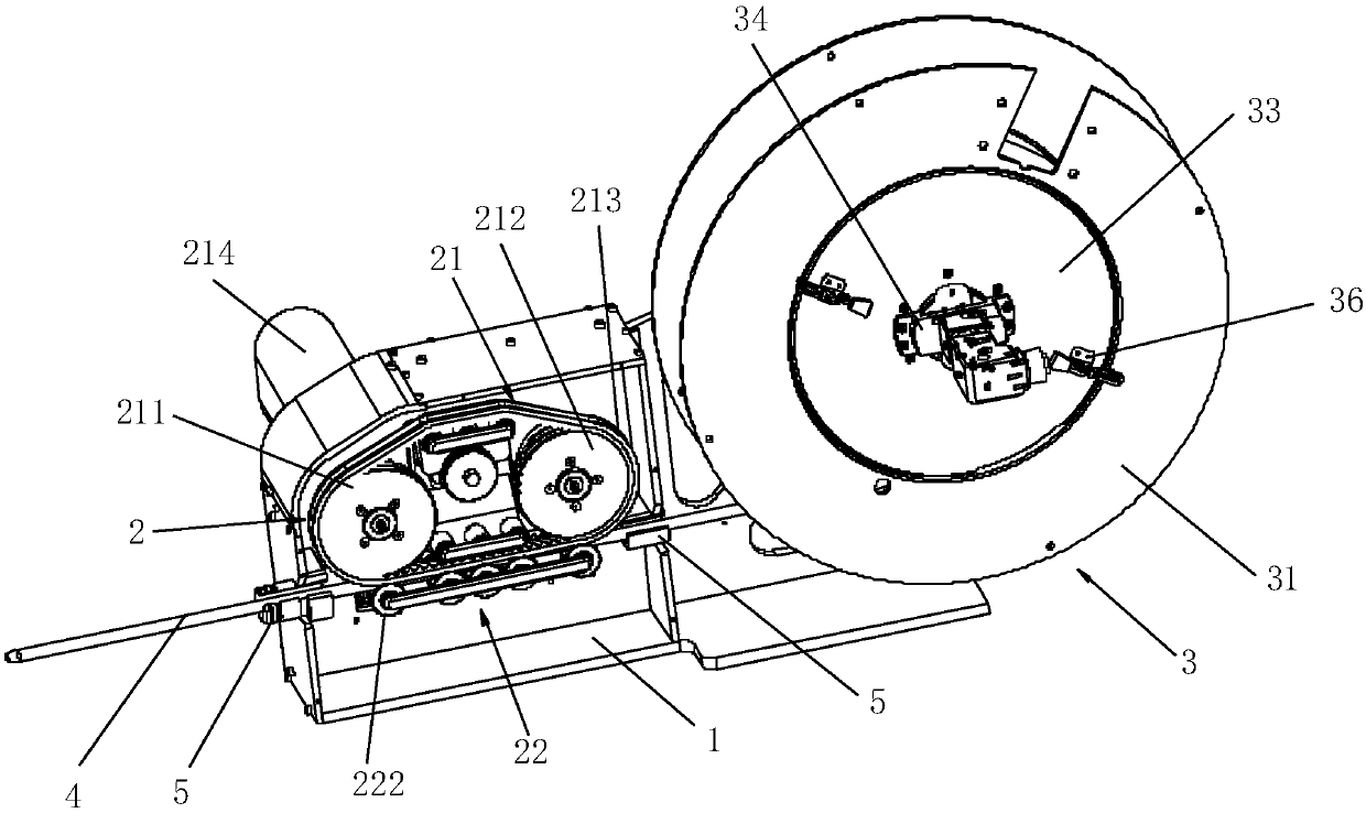 Vortex probe single-shaft push-puller