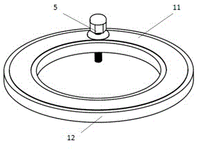 Pulse power device based on annular ceramic solid state line