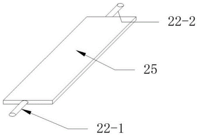 Selective laser melting powder sending and laying device used for compounding of different types of powder