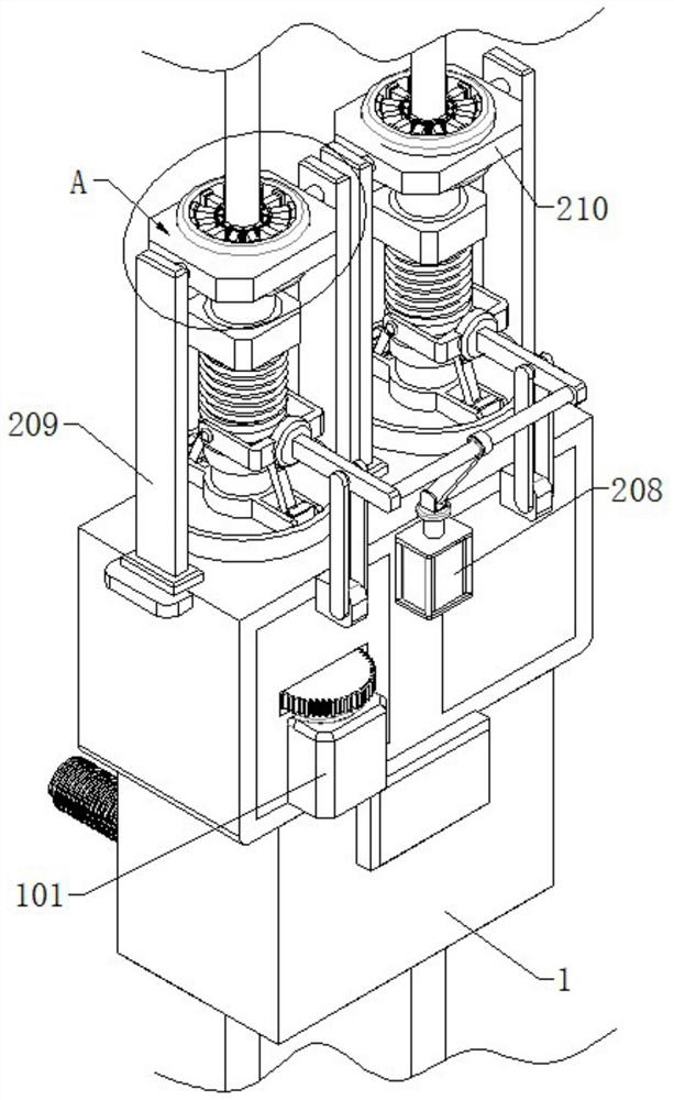 Maintenance tool for hoisting rope of elevator