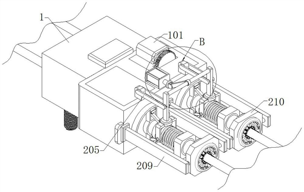 Maintenance tool for hoisting rope of elevator