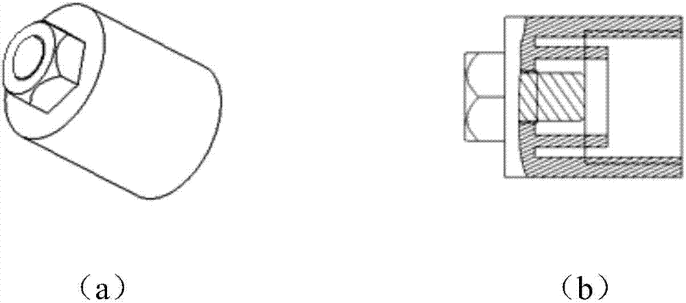 Vibrating displacement signal online detection device internally provided with valve element of pilot valve