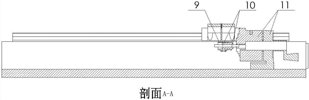 Multi-type high-precision planetary roller lead screw pair precision detection device