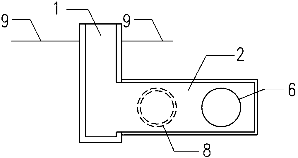 The construction method and structure of the side excavation excavation of shield tunneling with the combination of origin shaft and hoisting shaft in underground excavation construction