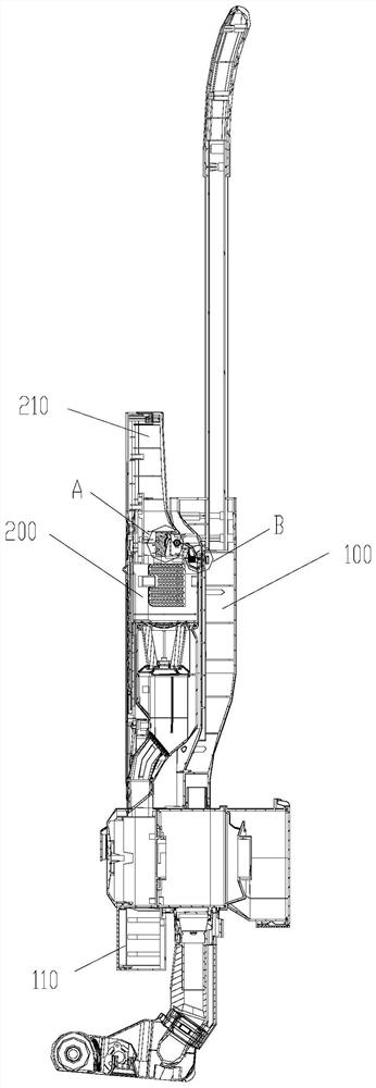 Multi-power split type vacuum cleaner and power supply method thereof