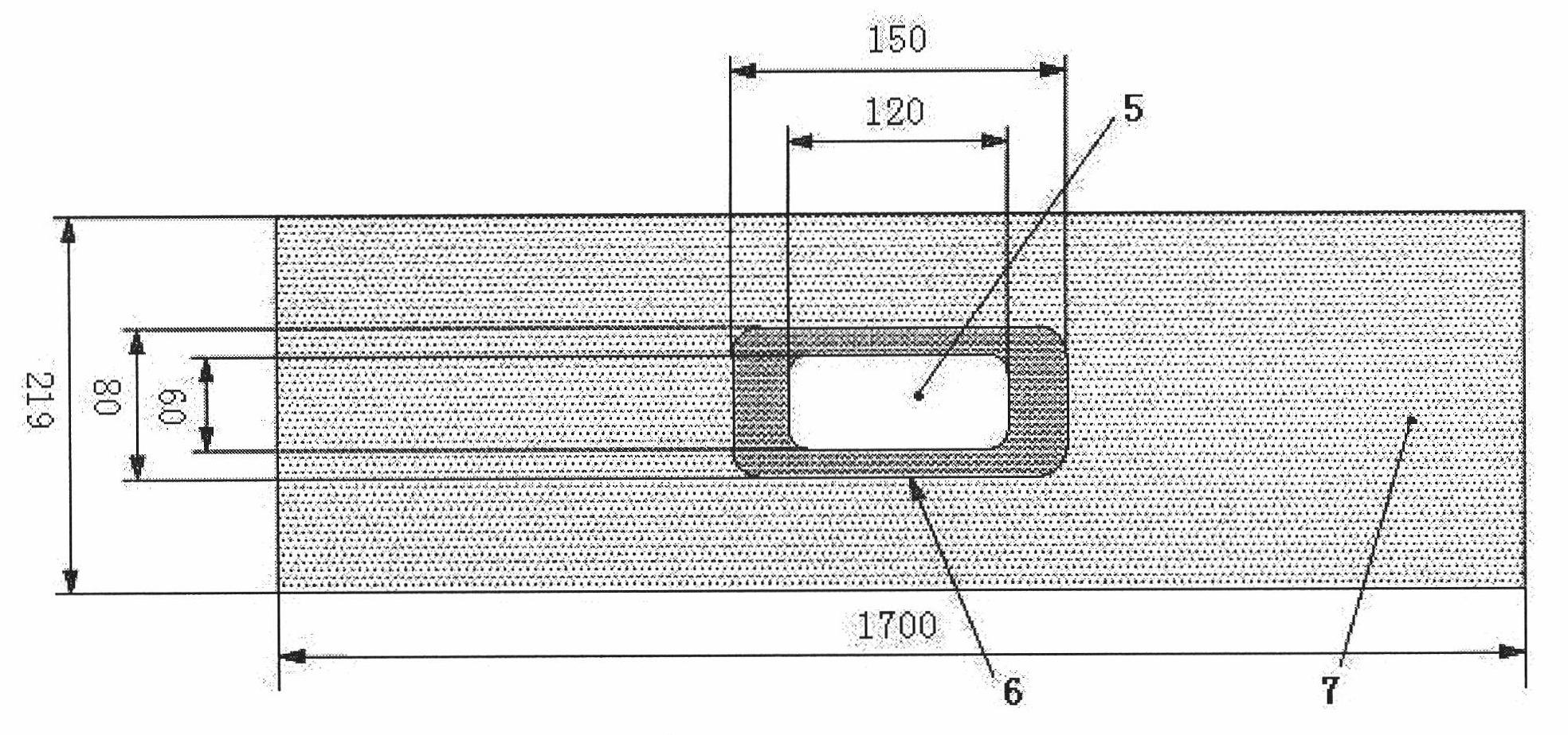 Method for reinforcement repair of pipeline by using metal hot spraying and fibrous composite