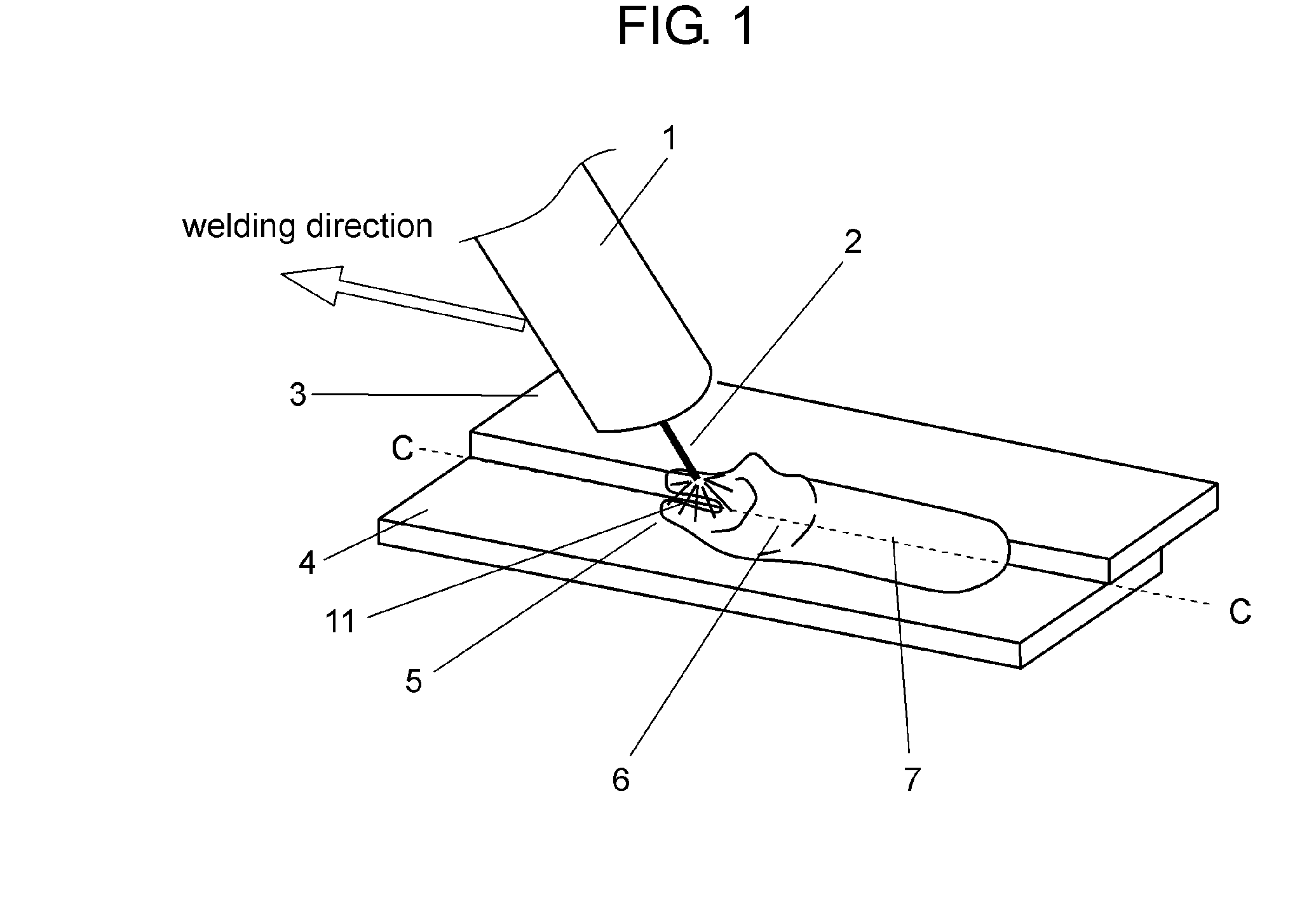 Arc welding control method