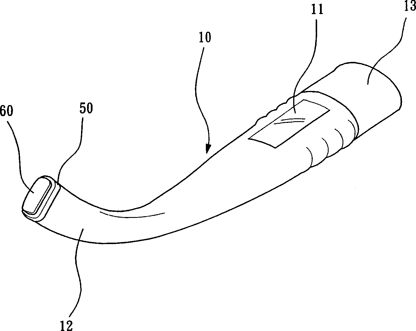 Thermal conduction device of electronic thermometer and electronic thermometer using the thermal conduction device