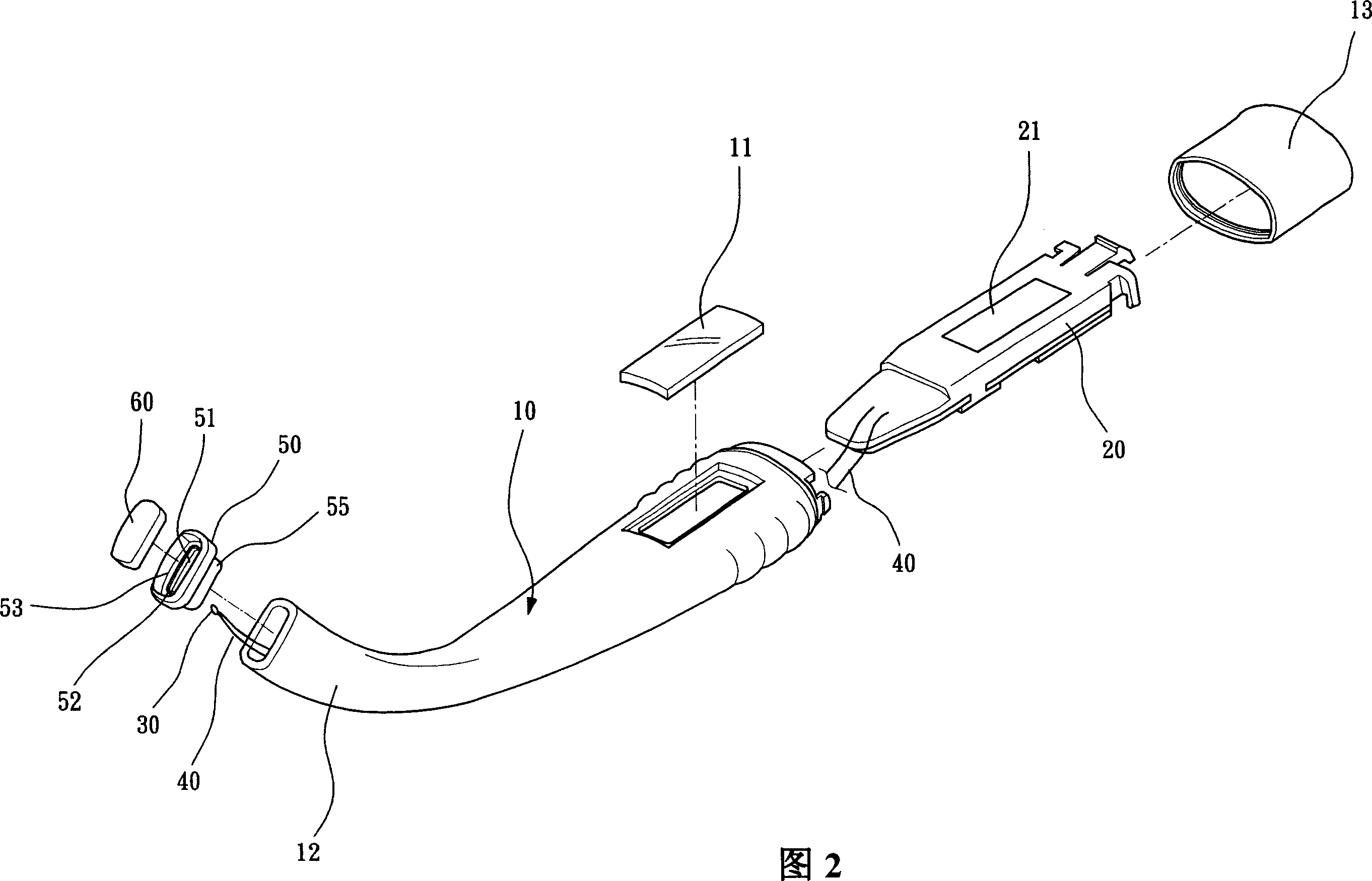 Thermal conduction device of electronic thermometer and electronic thermometer using the thermal conduction device