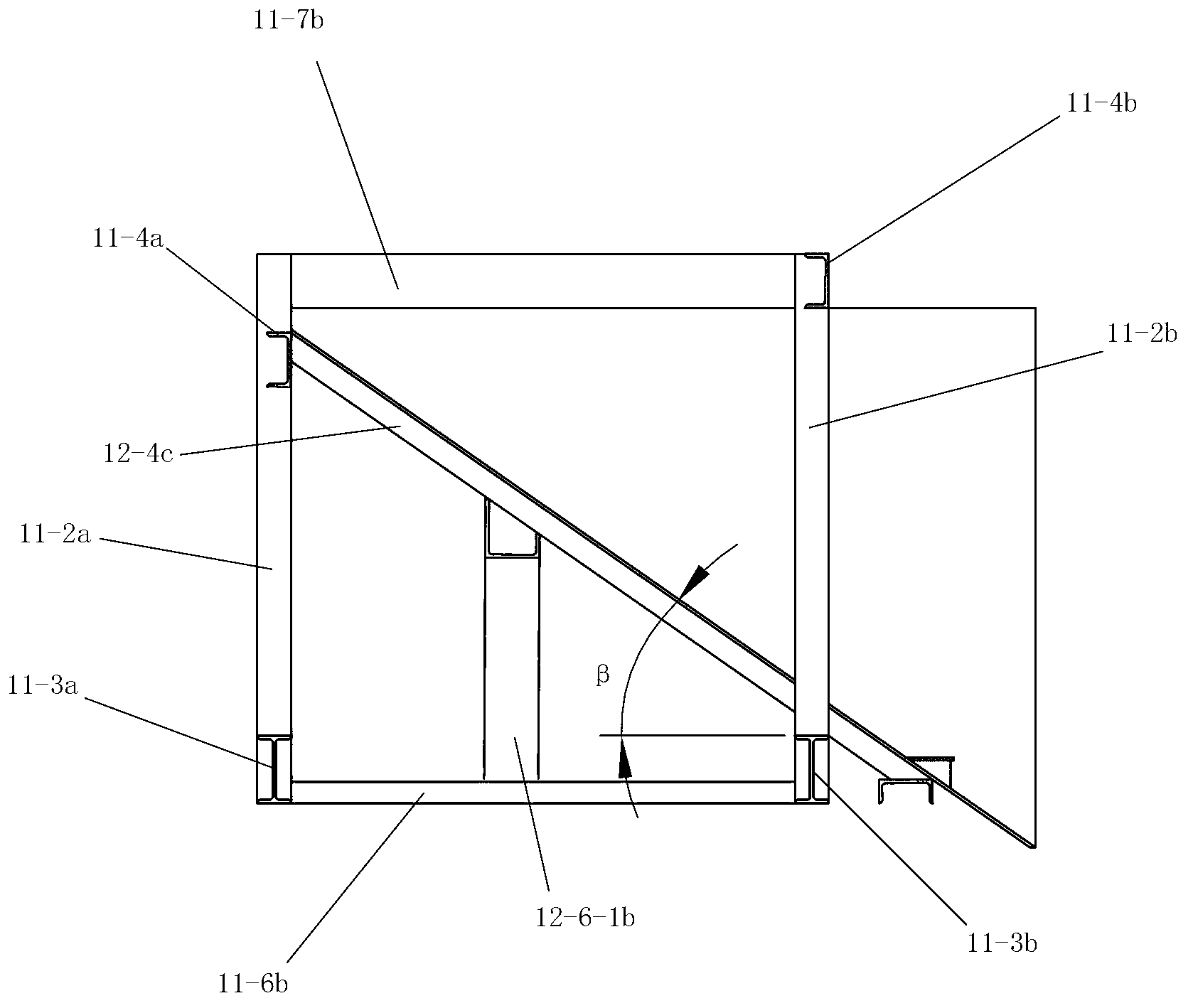 Furnace body of cupola furnace