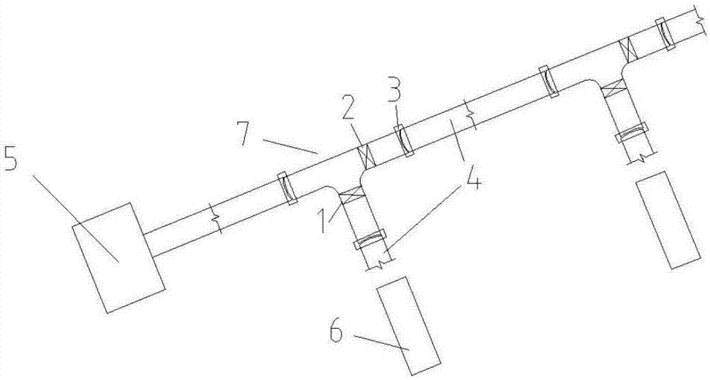 Large-area overwater support pouring method