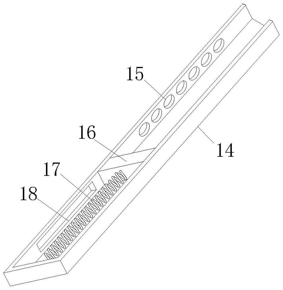 High-efficiency feed mixing and feeding device for aquaculture