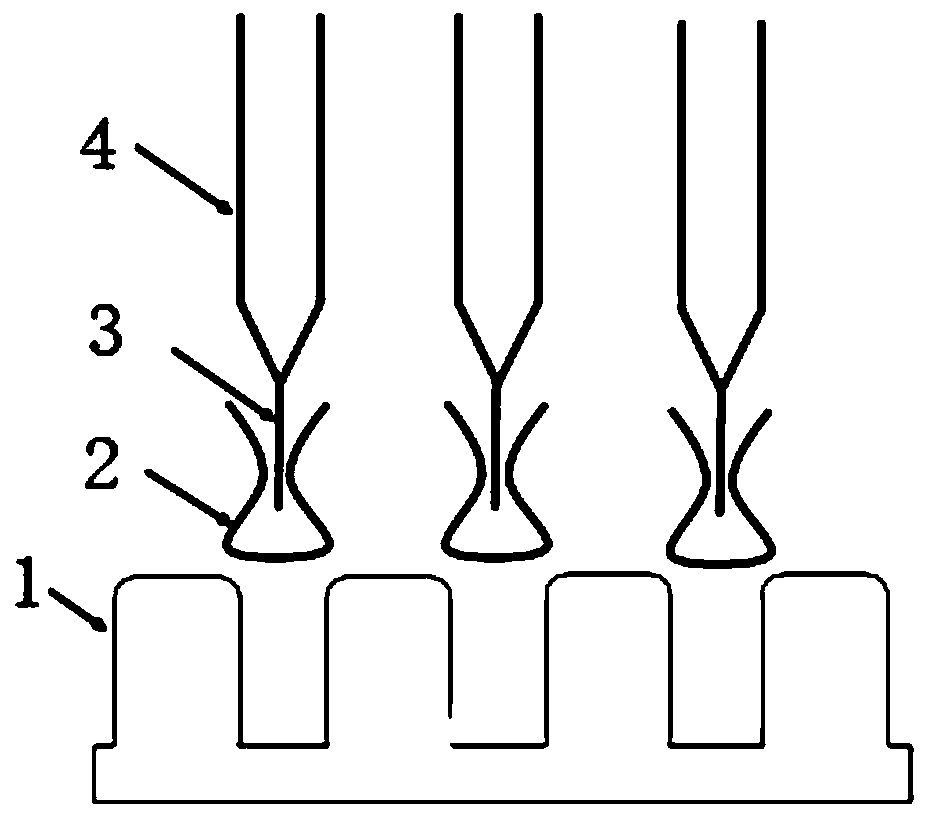 Welding-free connector electrically connected with battery cell and lithium ion battery comprising same