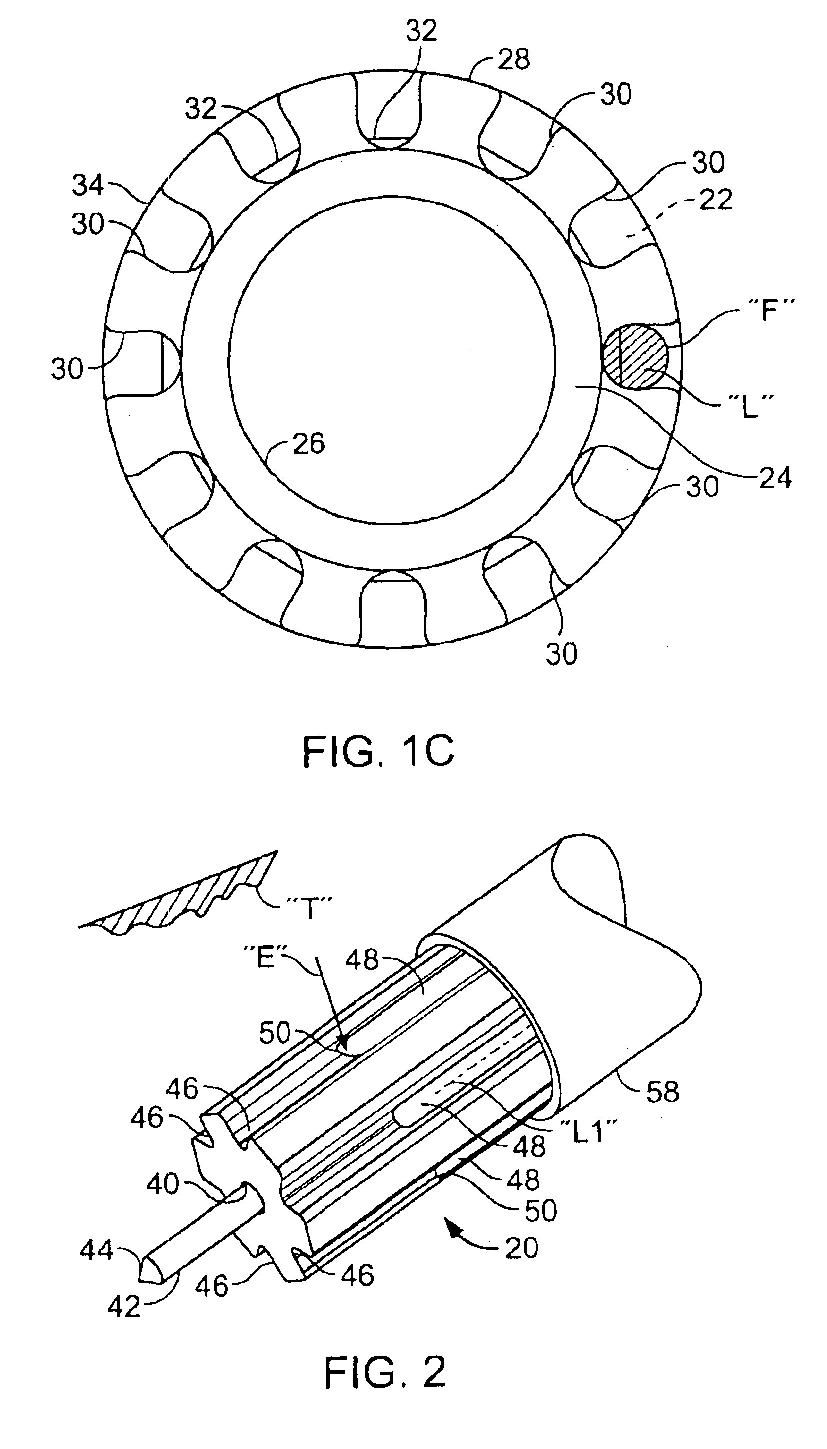 Multi-fiber catheter probe arrangement for tissue analysis or treatment