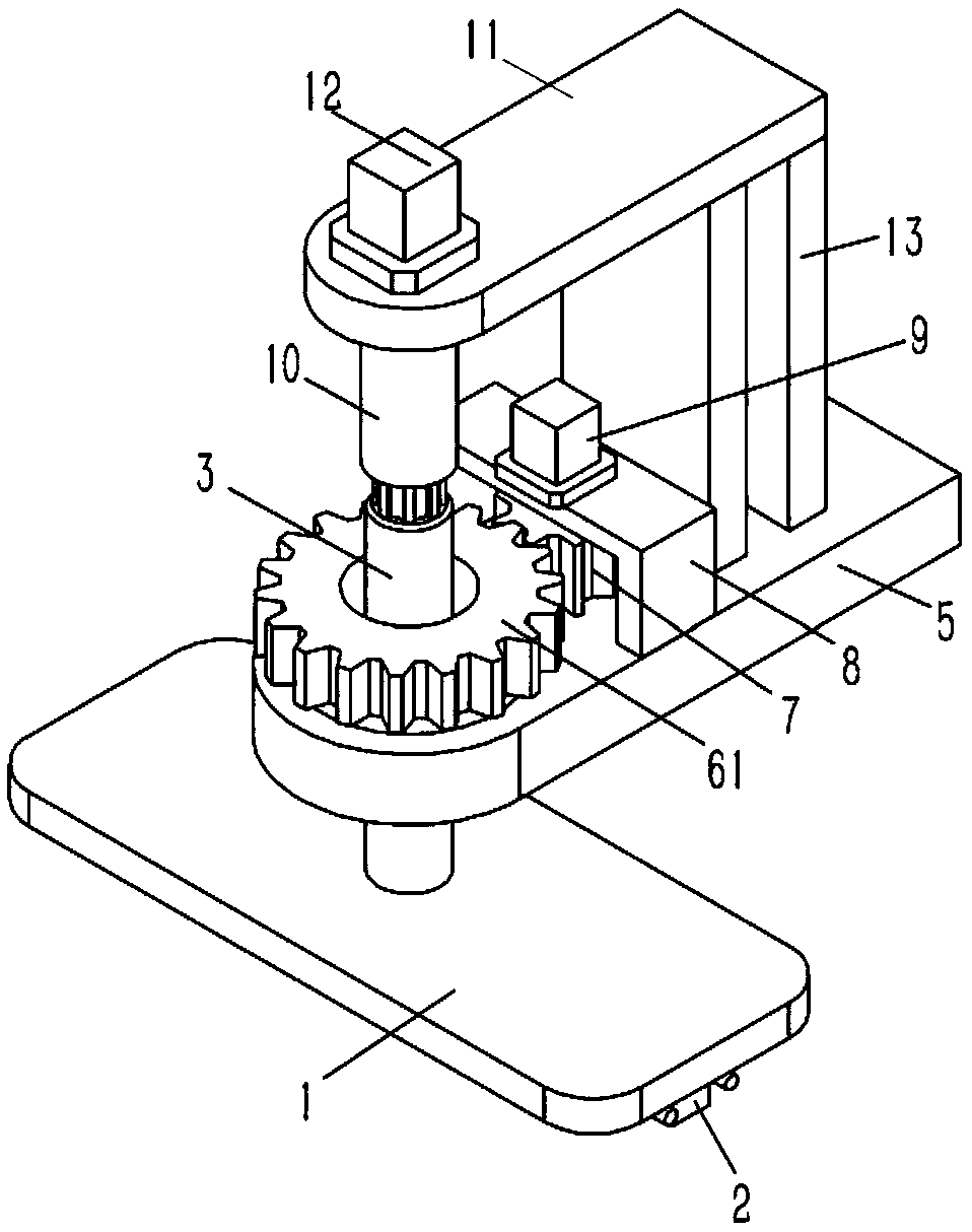 Mechanical positioning printing and dyeing pattern making cup cover opening device