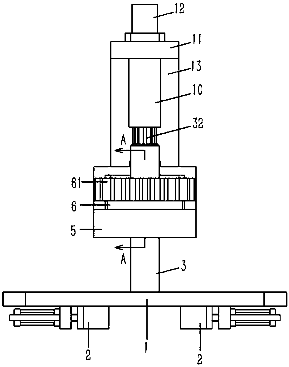 Mechanical positioning printing and dyeing pattern making cup cover opening device