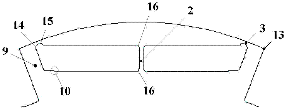 High-speed permanent magnetic wind driven generator rotor sheet