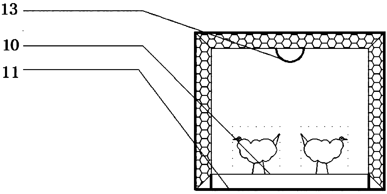 A method for evaluating wind speed comfort of broilers and longitudinal ventilation test chamber