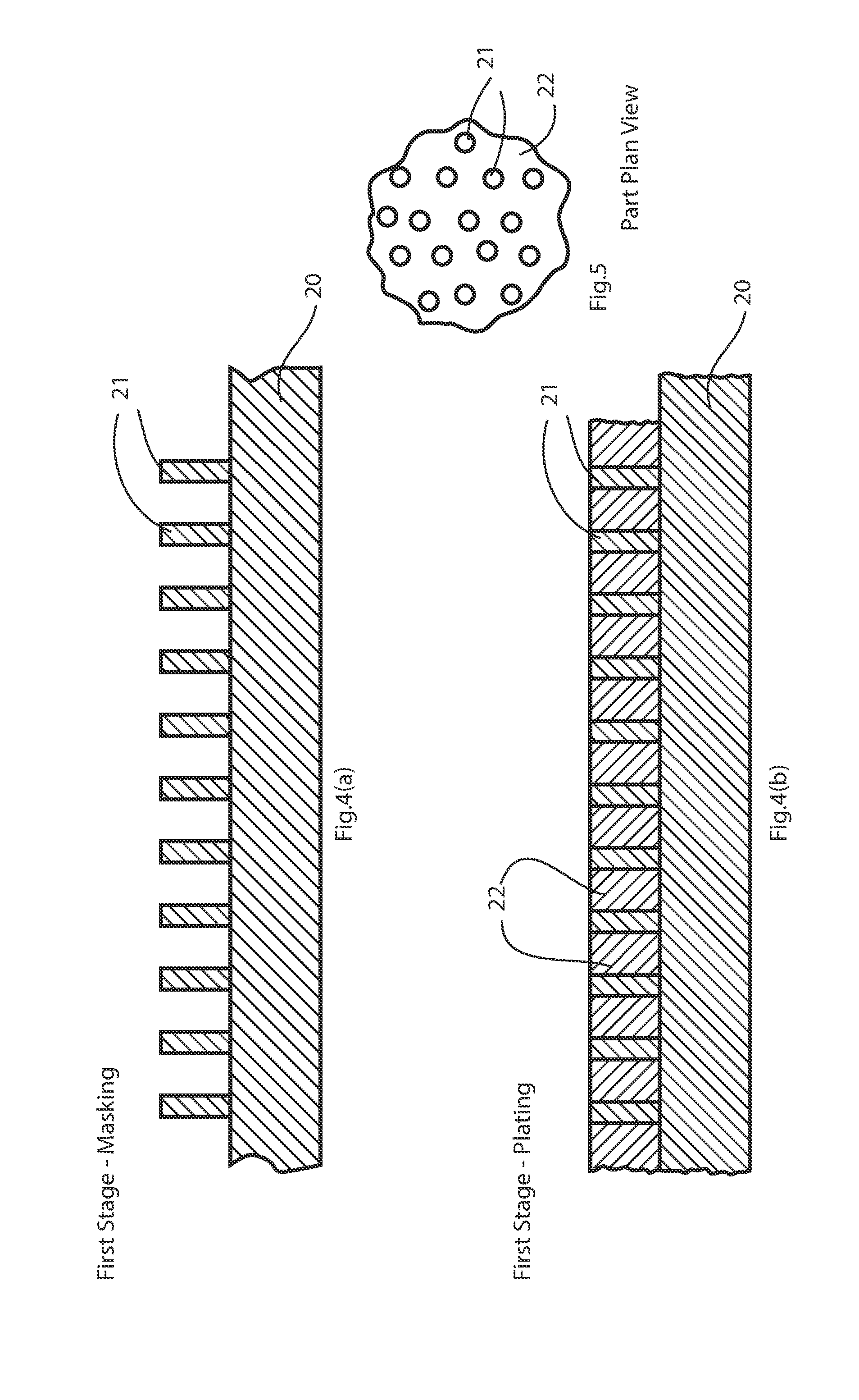 Method for producing an aperture plate